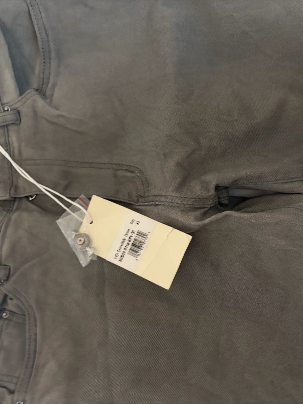 MNML Lightweight Men's Gray pants - Casual Zip Front